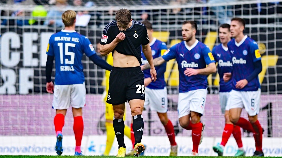 L’HSV mostra il suo volto lontano in 2:4 nell’Holstein Kiel |  NDR.de – Sport