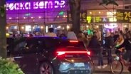 HSV-Autokorso auf dem Kiez © NDR 