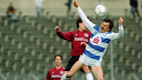 Ewald Lienen beim MSV Duisburg © imago/Rust 