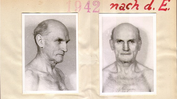Der ehemalige HSV-Präsident Emil Friedrich Martens nach seiner "freiwilligen Entmannung" 1942 Der ehemalige HSV-Präsident Emil Friedrich Martens nach seiner "freiwilligen Entmannung" 1942