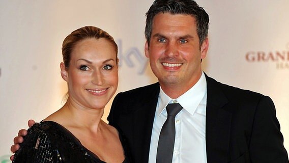 Das Ehepaar Nicole und Thomas Meggle 2011  