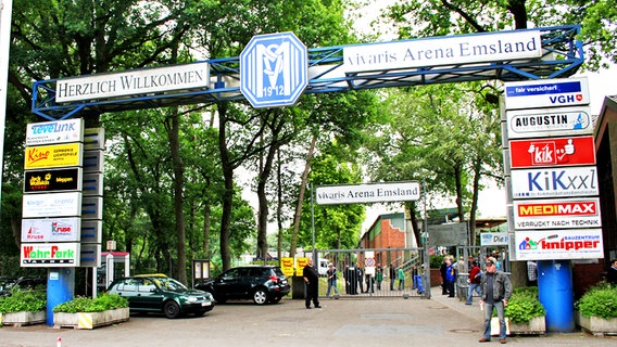 Eingang des Stadions vom SV Meppen © NDR.de Foto: Hanno Bode