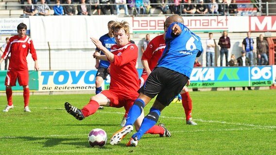 Spielszene SV Meppen - VfB Oldenburg © NDR.de Foto: Hanno Bode