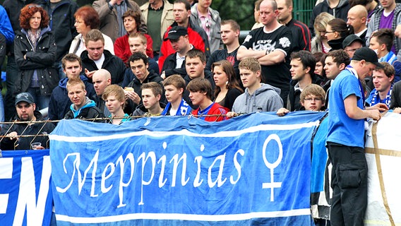 Fans des SV Meppen © NDR.de Foto: Hanno Bode