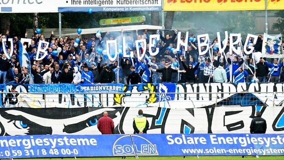 Fans des VfB Oldenburg © NDR.de Foto: Hanno Bode