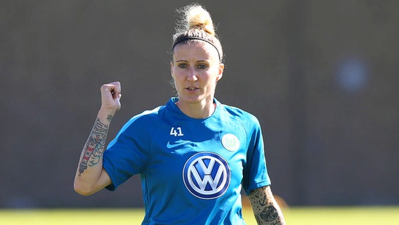 Anja Mittag vom VfL Wolfsburg © imago/regios24 