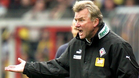 Trainer Benno Möhlmann (Eintracht Braunschweig) © hoch zwei 