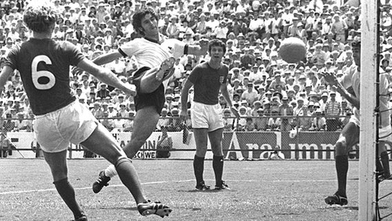 Gerd Müller bei der WM 1970 © picture-alliance / Sven Simon 