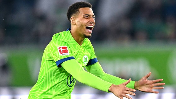 Felix Nmecha vom VfL Wolfsburg © IMAGO / Nordphoto 