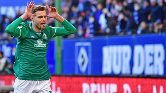 Werder Bremens Marvin Ducksch © Witters 