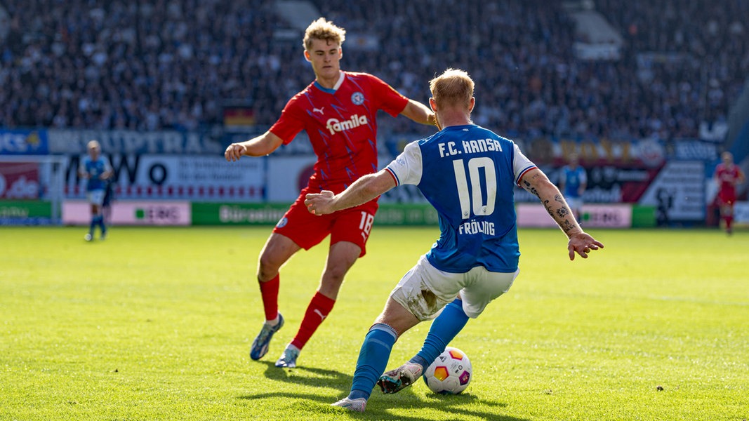 2. Liga: Holstein Kiel empfÃ¤ngt Hansa Rostock zum Ostsee-Derby