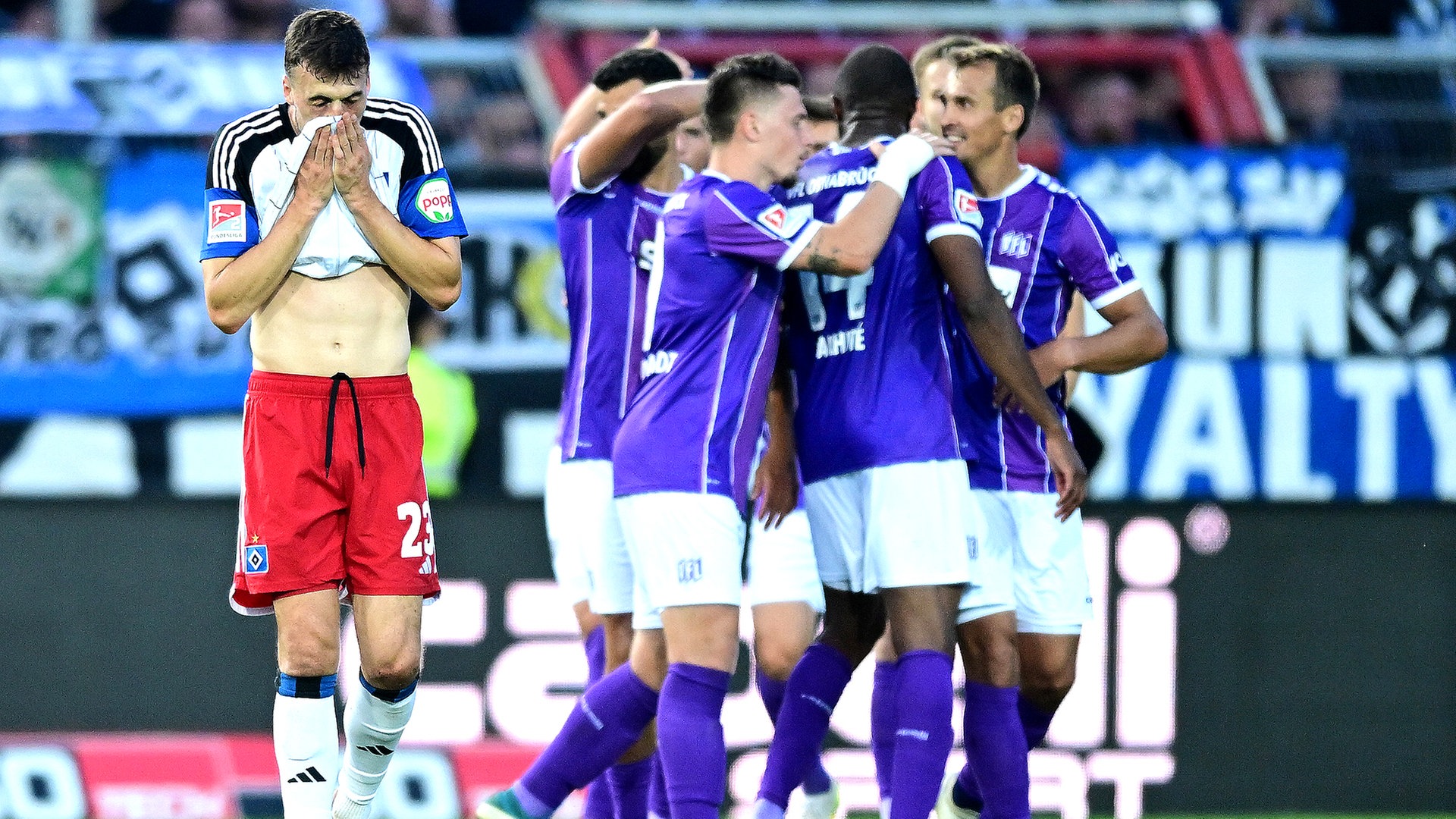 VfL Osnabrück schlägt den HSV und feiert ersten Saisonsieg
