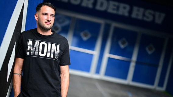 Neuzugang Levin Öztunali vom Hamburger SV © Witters 