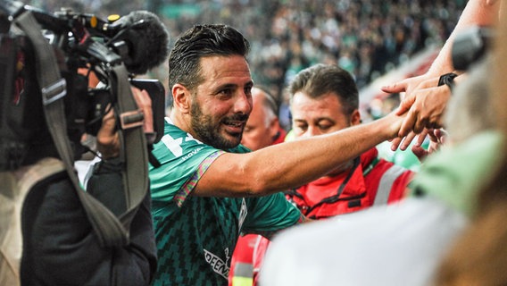 Abschiedsspiel für Claudio Pizarro. © IMAGO / kolbert-press 