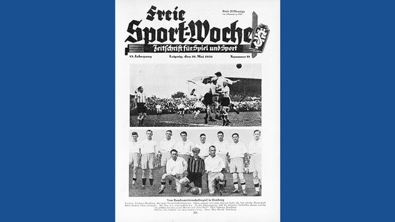 Die "Freie Sportwoche" berichtet am 27. Mai 1931 über den neuen Bundesmeister Lorbeer-Hamburg  