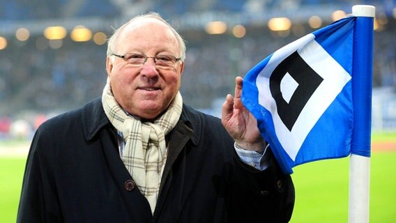 Uwe Seeler im Volksparkstadion © imago sportfotodienst 