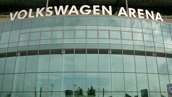 Die Volkswagen Arena, Stadion des VfL Wolfsburg © Picture-Alliance 