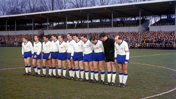 Die Bundesliga-Mannschaft von Tasmania Berlin in der Saison 1965/66 © imago/Horstmüller 