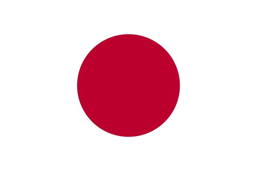 Flagge von Japan