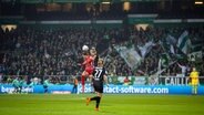 Spielerinnen von Werder Bremen und dem SC Freiburg © IMAGO/Nordphoto 