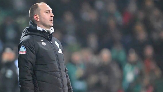 Trainer Ole Werner vom Fußball-Bundesligisten Werder Bremen © IMAGO / Nordphoto 