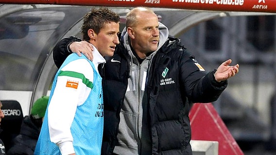 Said Husejinovic (l.) und Thomas Schaaf © imago/MIS 