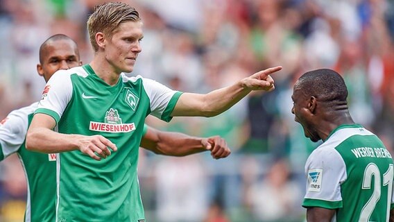 Torjubel 1: durch Aron Johannsson © imago/Ulmer 