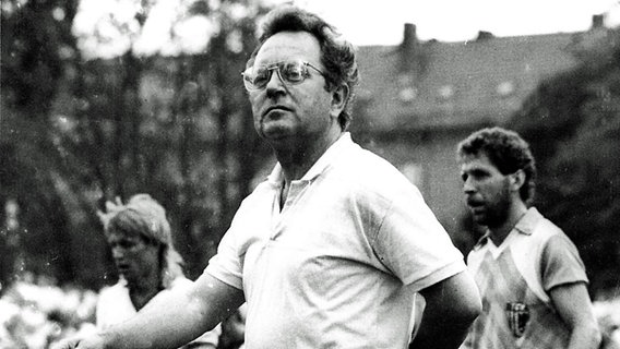 Heinz Werner 1988, damals Trainer des FC Karl-Marx-Stadt © imago/Contrast 