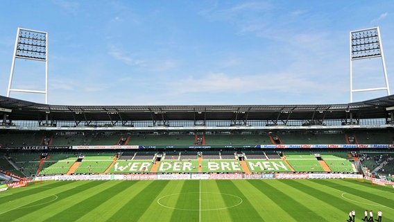 Innenansicht des Bremer Weserstadions © Witters Foto: Valeria Witters