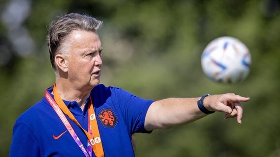 Louis van Gaal, Trainer der Niederlande © IMAGO / ANP 