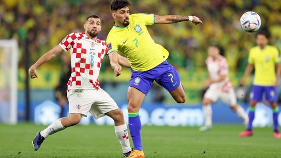 Kroatien gegen Brasilien bei derm WM in Katar © IMAGO / Offside Sports Photography 