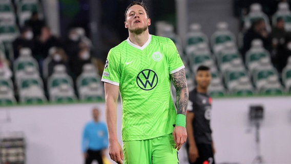 Wolfsburgs Wout Weghorst © IMAGO / Hübner 