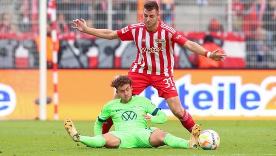 Spielszene Union Berlin - VfL Wolfsburg © IMAGO / Jan Huebner 