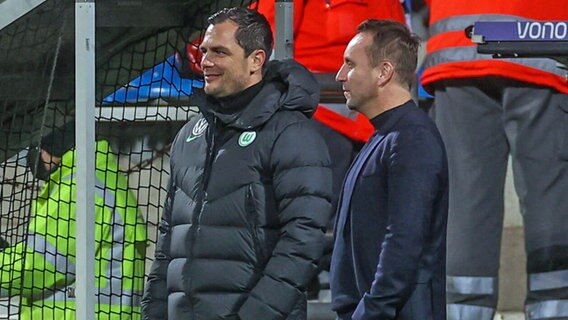 Marcel Schäfer (l.) und Sebastian Schindzielorz © IMAGO / RHR-Foto 