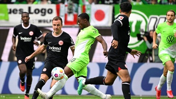 Spielszene VfL Wolfsburg - Eintracht Frankfurt © IMAGO/Jan Huebner 