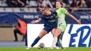 Joelle Wedemeyer vom VfL Wolfsburg im Spiel gegen Paris FC © IMAGO / Sports Press Photo 