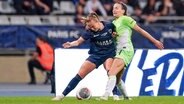 Joelle Wedemeyer vom VfL Wolfsburg im Spiel gegen Paris FC © IMAGO / Sports Press Photo 