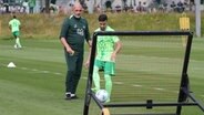 VfL Wolfsburg - Trainingsauftakt Saison 2024/25 emspor, v.l. Mohammed Amoura (Wolfsburg, 9) © imago images Foto: Jan Huebner