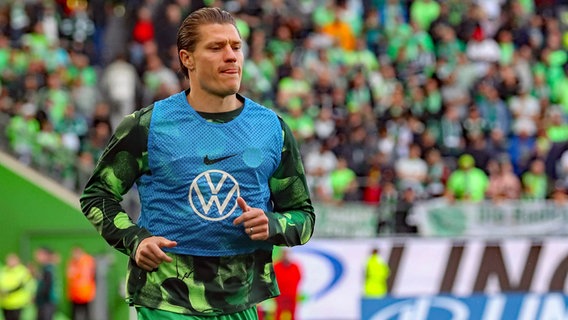 Kevin Behrens vom VfL Wolfsburg ©  IMAGO/Jan Huebner Foto: Franziska Gora