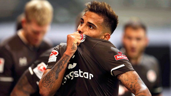 Rodrigo Zalazar vom Zweitligisten FC St. Pauli © imago images / Claus Bergmann Foto: Claus Bergmann