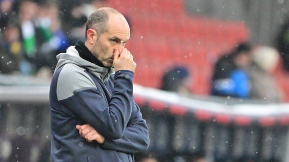 Braunschweigs Trainer Daniel Scherning © IMAGO / Zink 