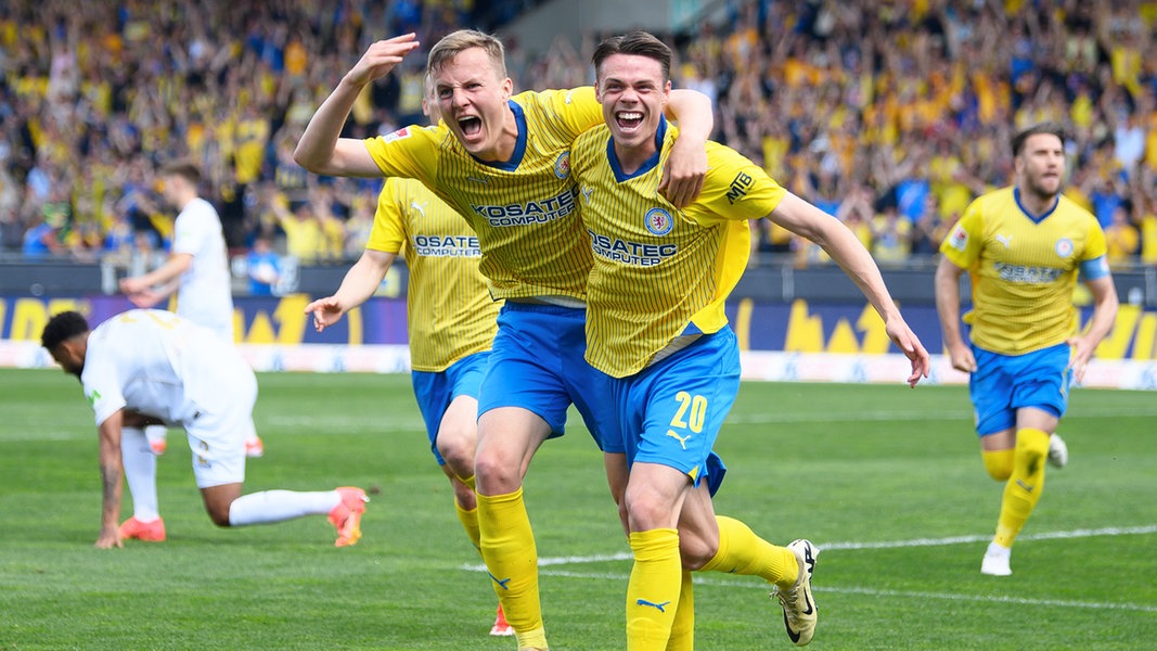 Win against Wiesbaden: Eintracht Braunschweig manages to stay in the league |  > – Sports