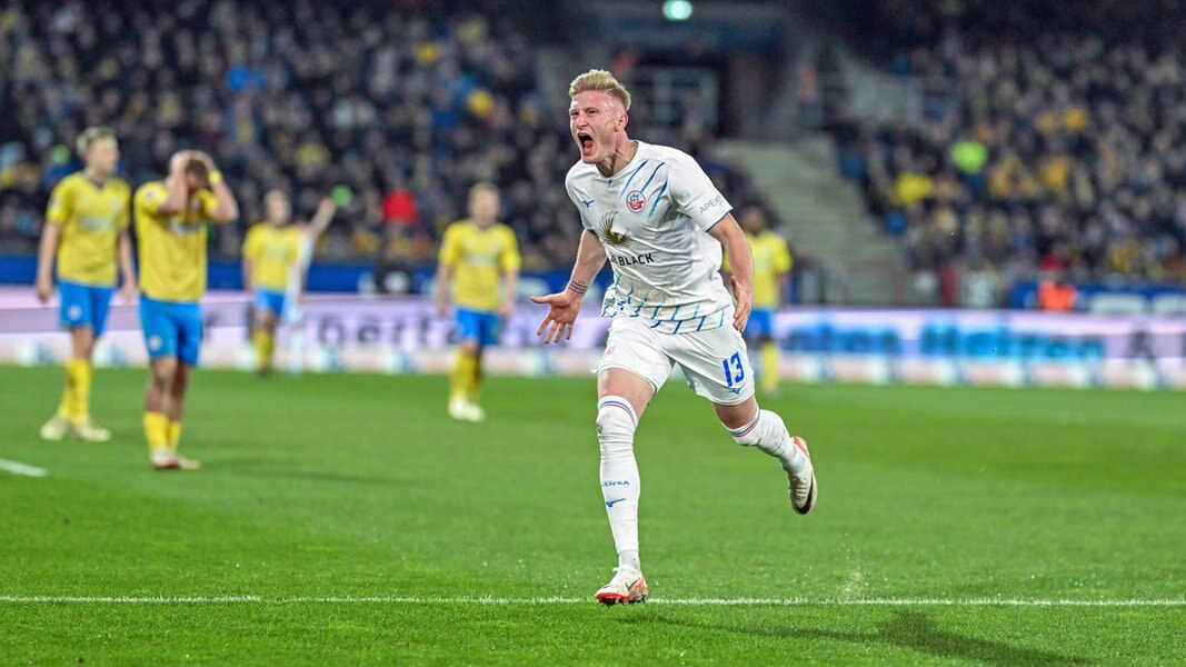 Hansa Rostock gewinnt Kellerduell bei Eintracht Braunschweig