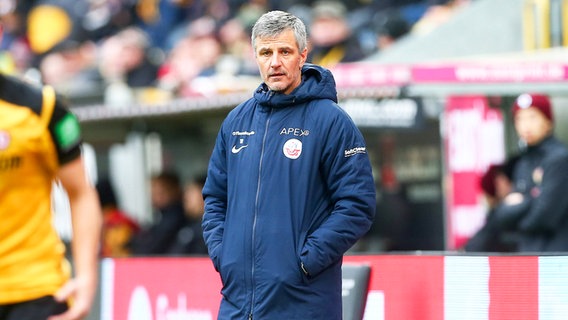 Rostock coach Jens Härtel © IMAGO / Picture Point 