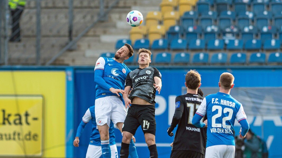 Hansa schÃ¶pft nach 2:1 gegen Elversberg wieder Hoffnung