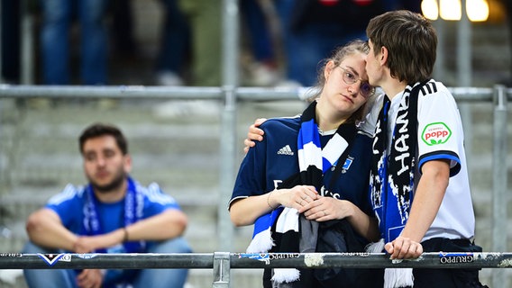 HSV-Fans sind enttäuscht. © WITTERS Foto: TimGroothuis