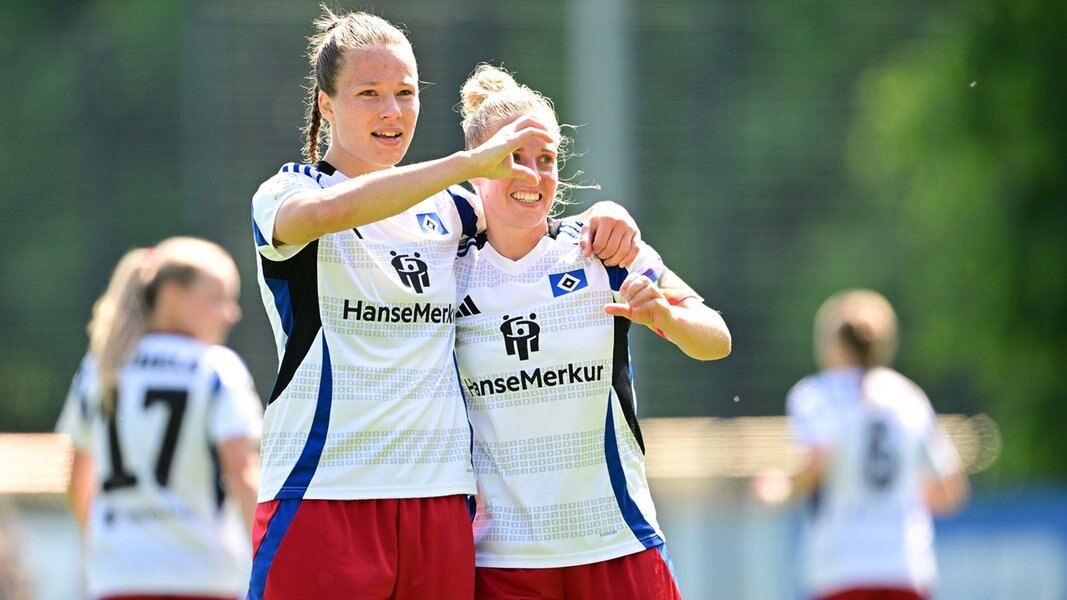 Aufstieg! Auch die HSV-Fußballerinnen sind wieder erstklassig Aufstieg! Auch die HSV-Fußballerinnen sind wieder erstklassig