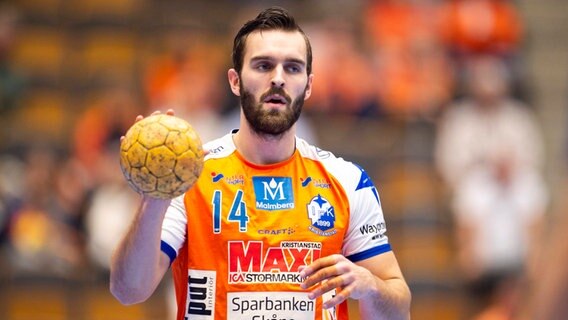 Handball-Profi Teitur Einarsson © IMAGO / Bildbyran 