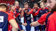 Die Handballer der SG Flensburg-Handewitt © IMAGO / Lobeca 