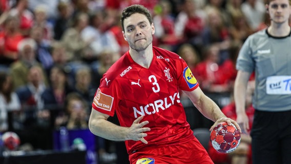 Der dänische Nationalspieler Niclas Kirkelökke, Zugang bei der SG Flensburg-Handewitt im Sommer 2024. © imago images / Lobeca Foto: Ingrid Anderson-Jensen